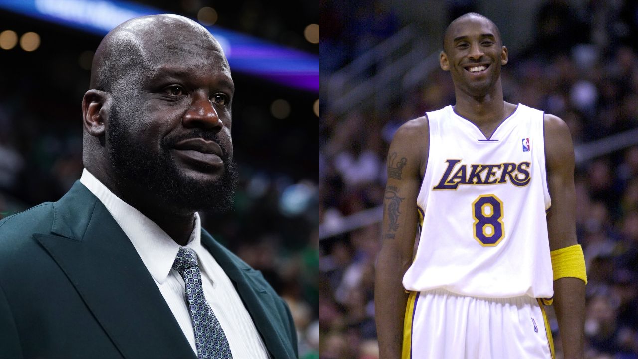 Shaquille O'Neal (L) Kobe Bryant (R)