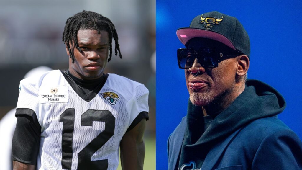 Travis Hunter and Dennis Rodman