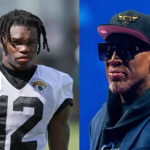 Travis Hunter and Dennis Rodman