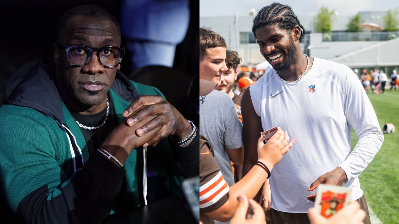 Shannon Sharpe and Shedeur Sanders