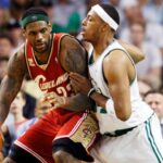 LeBron James and Paul Pierce, Cavs v Celts