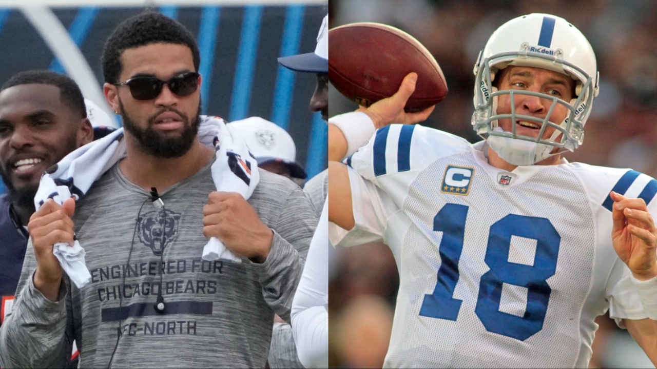 Caleb Williams, Peyton Manning