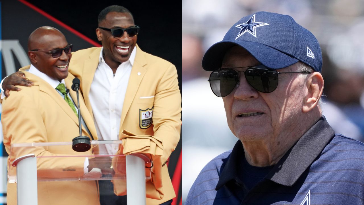 Sterling Sharpe and Shannon Sharpe, Jerry Jones