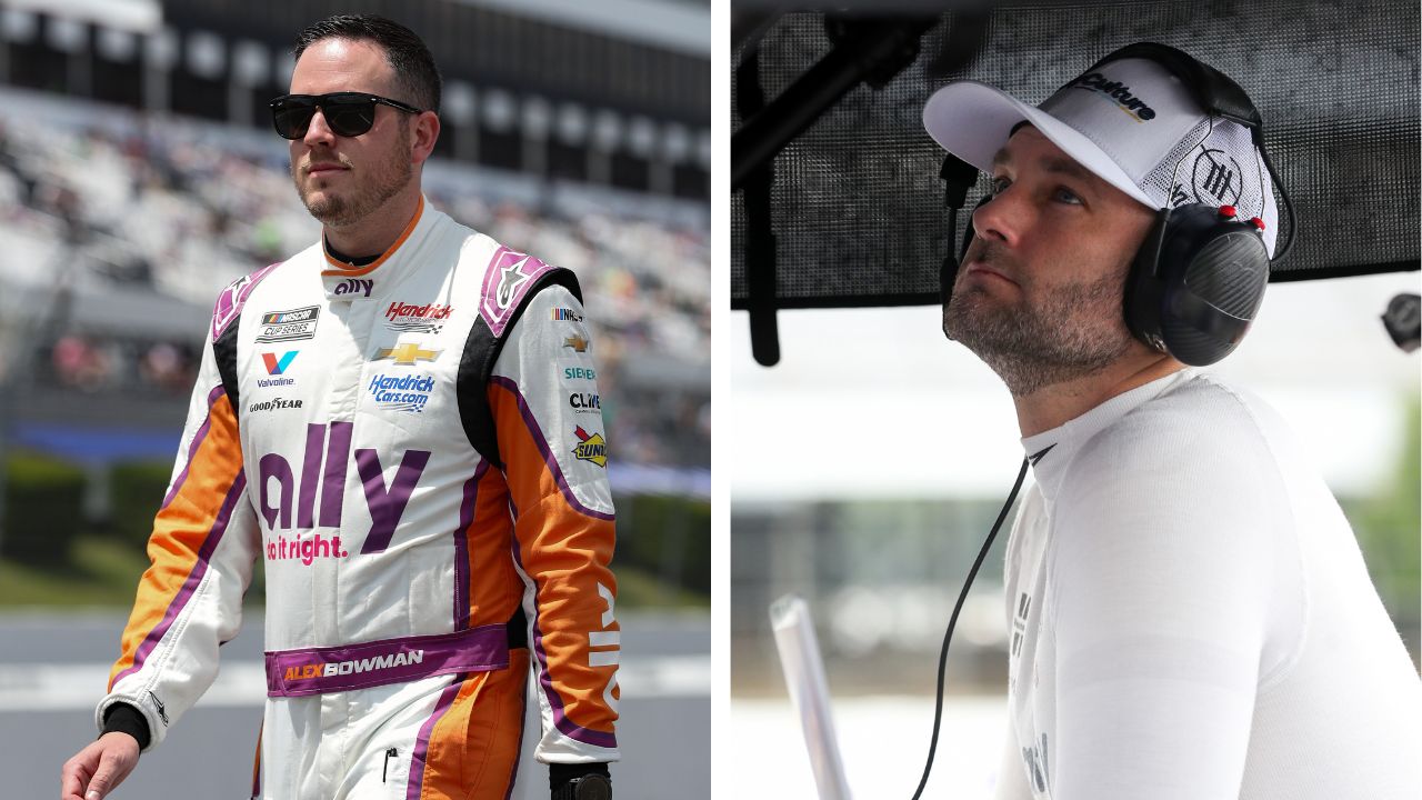 Alex Bowman and Shane van Gisbergen