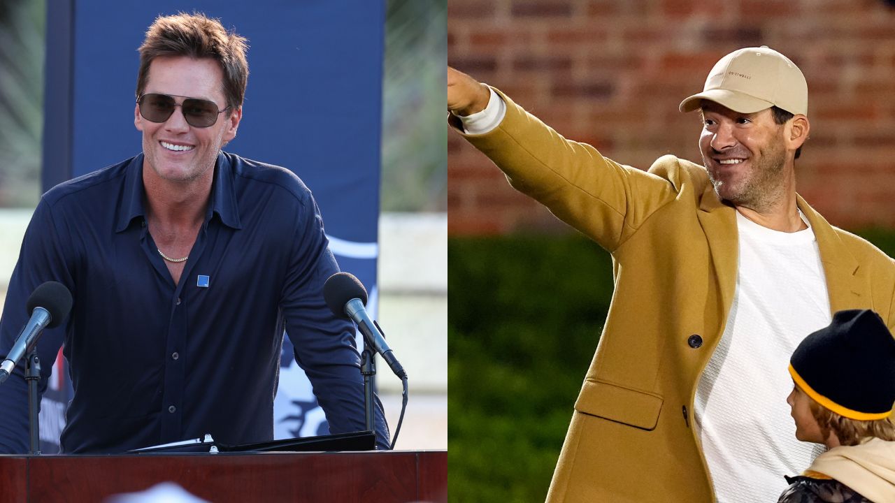 Tom Brady and Tony Romo