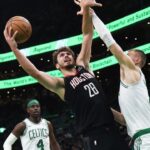 Alperen Şengün and Kristaps Porzingis