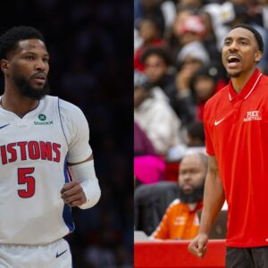 Malik Beasley (L) and Jeff Teague (R)