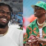 Shedeur Sanders and Chad Johnson