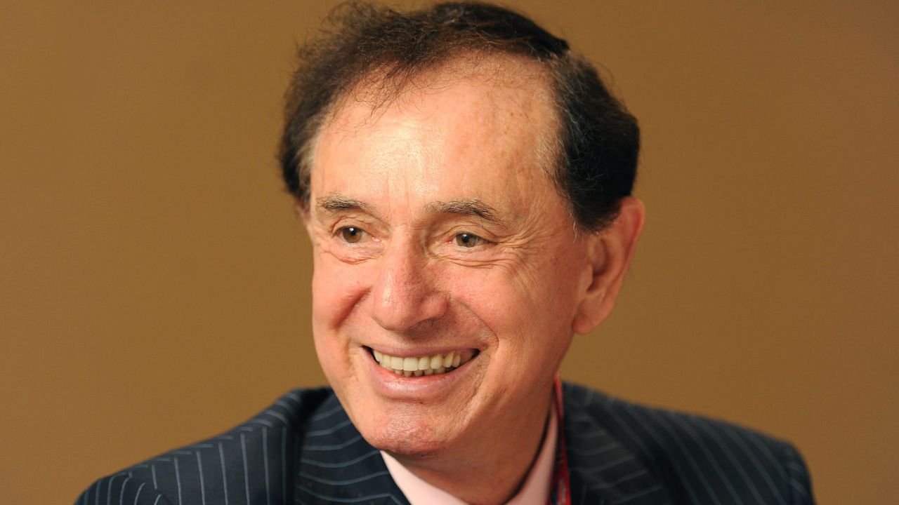 Forrest Lucas, President and CEO of Lucas Oil Products, takes a break before his luncheon at the International Motorsports Industry Show at the Indiana Convention Center.