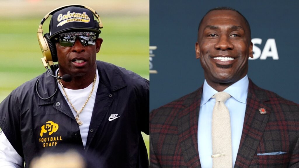 Colorado HC Deion Sanders, Shannon Sharpe