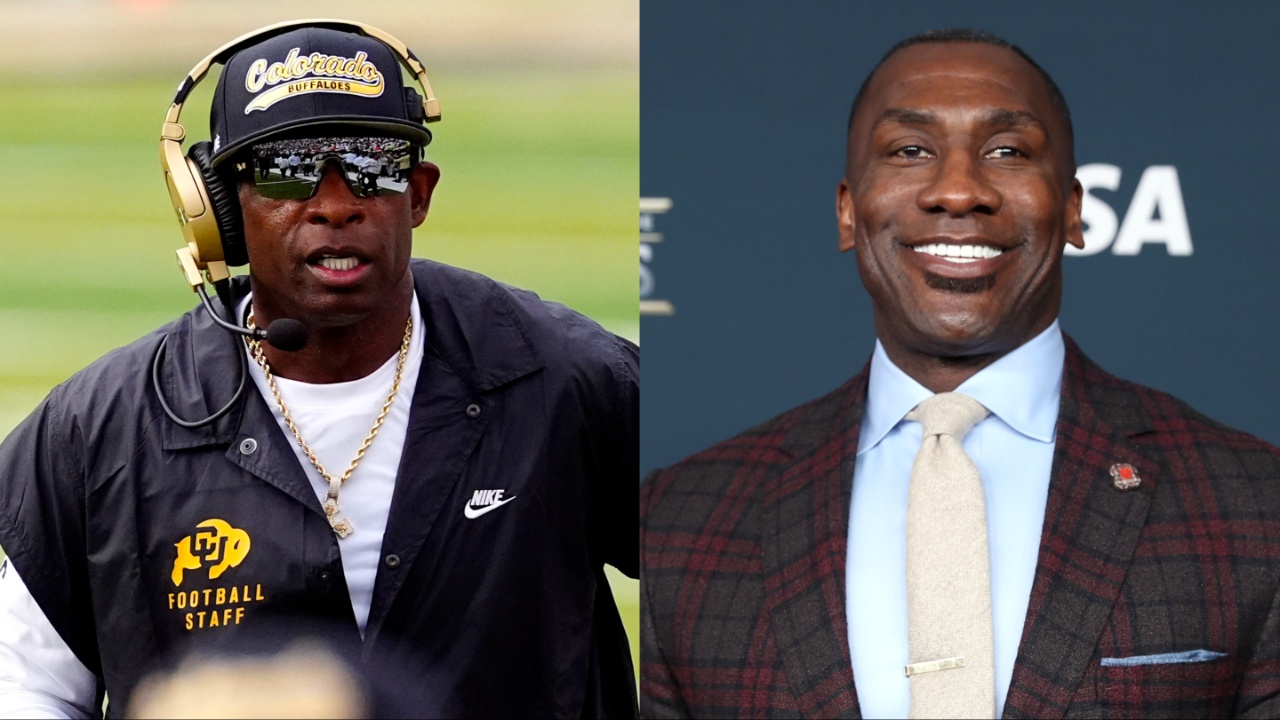 Colorado HC Deion Sanders, Shannon Sharpe