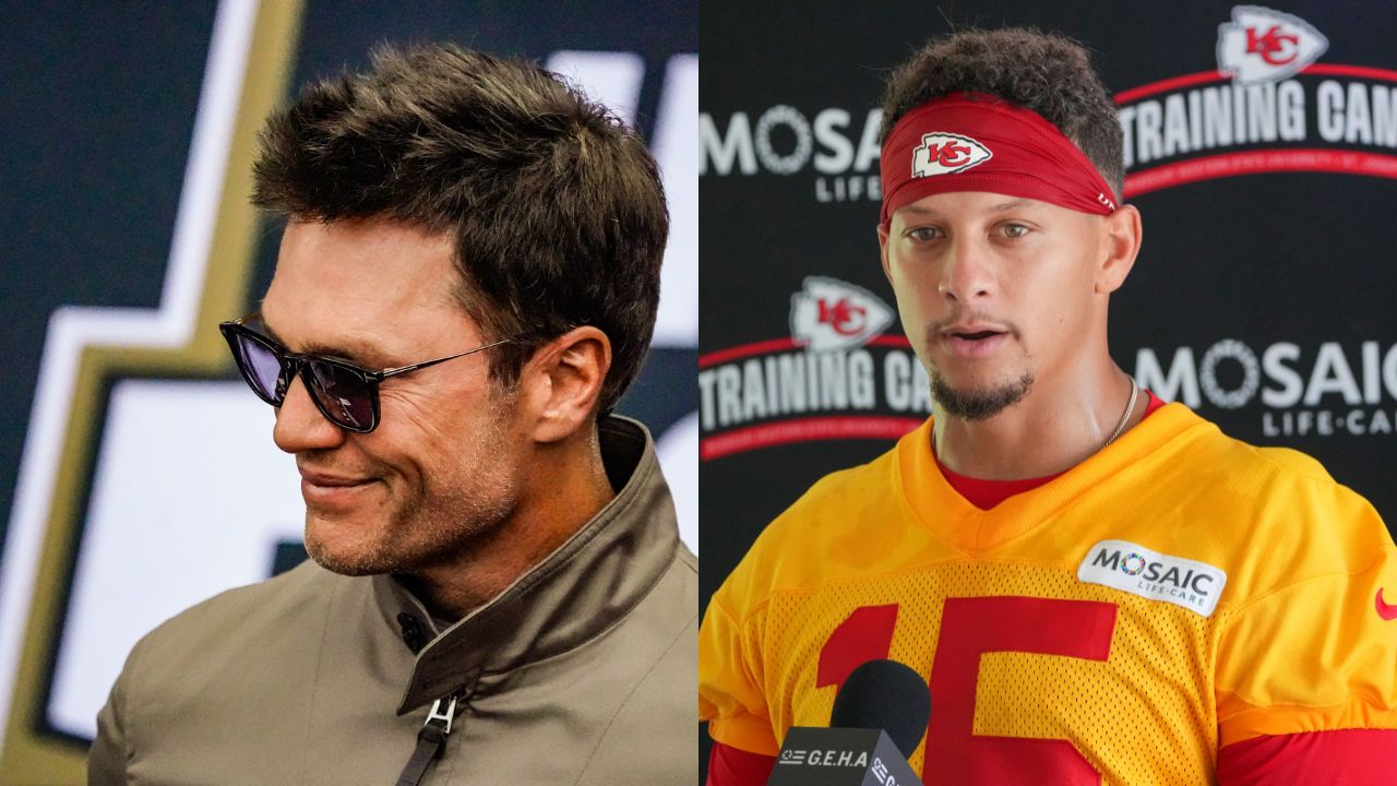 Tom Brady and Patrick Mahomes