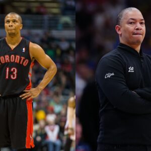 Sebastian Telfair (L) and Tyronn Lue (R)