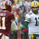 Alex Smith and Aaron Rodgers