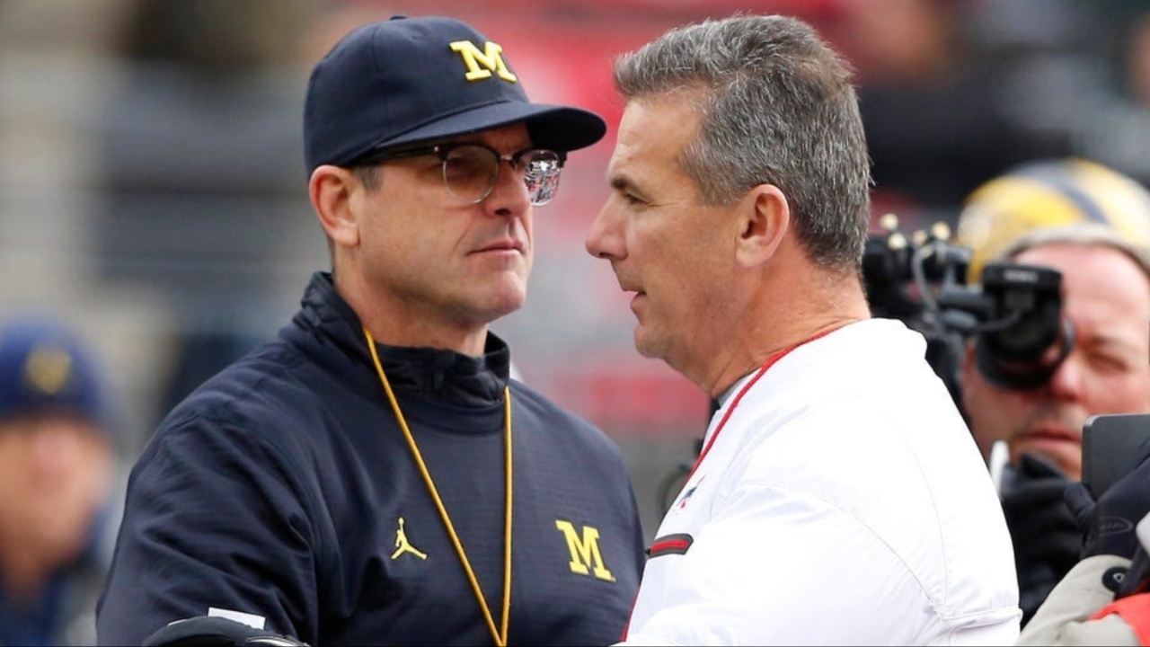 Former Ohio State coach Urban Meyer came out in support of proposed changes for college football made by Michigan coach Jim Harbaugh Main art