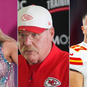 Taylor Swift, Andy Reid and Travis Kelce