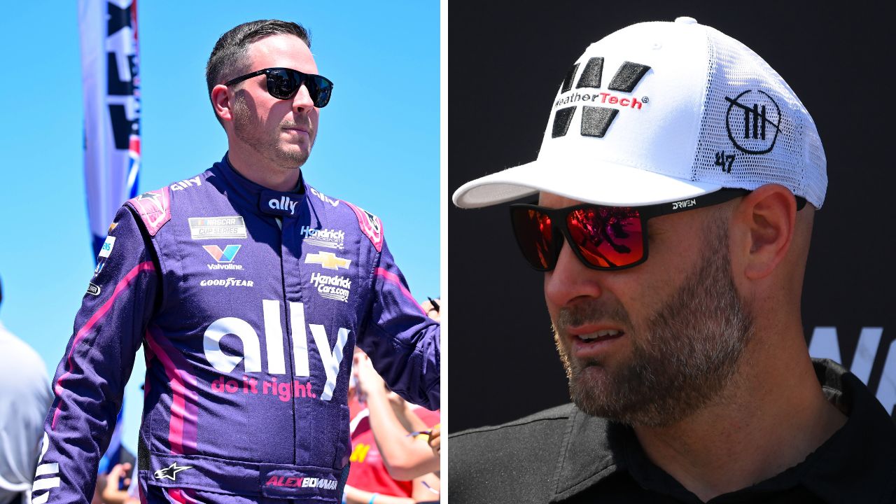 Alex Bowman and Shane van Gisbergen