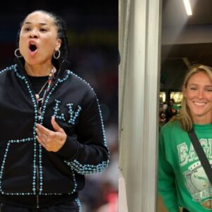 (L) Dawn Staley (R) Kylie Kelce