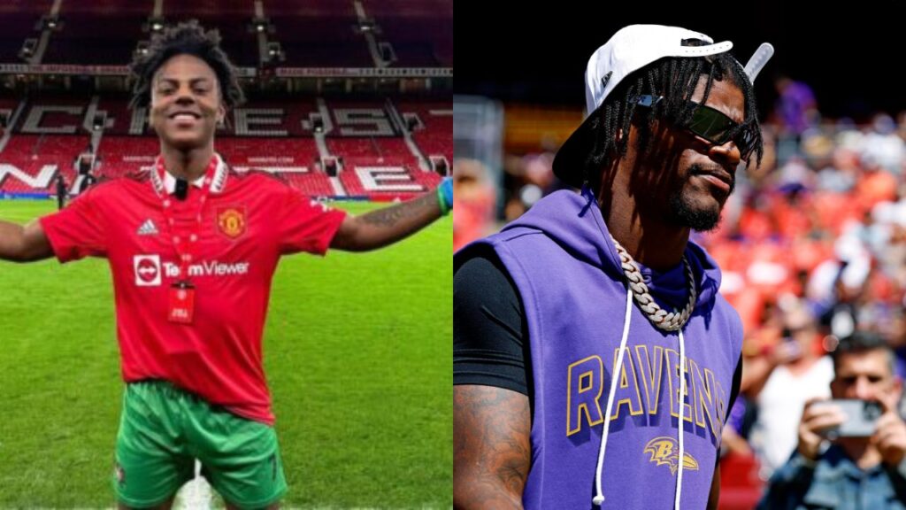 IShowSpeed and Lamar Jackson