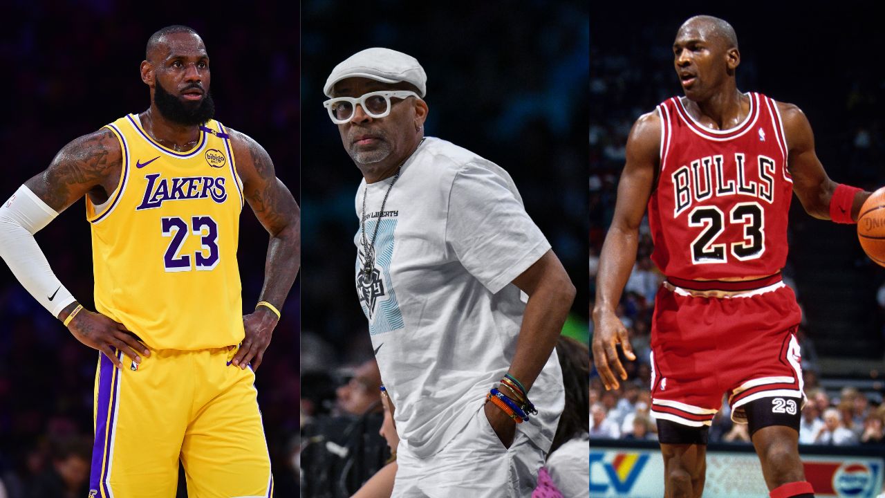 Lebron James, Spike Lee, Michael Jordan
