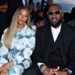 MFW - Louis Vuitton - Front Row Savannah James and her husband Lebron James attend the Louis Vuitton Spring Summer 2024 fashion show during the Paris Fashion Week | Credits- IMAGO / ABACAPRESS