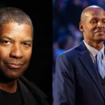 Denzel Washington (L) and Ray Allen (R)
