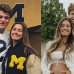 J.J. McCarthy and Katya Kuropas