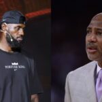 LeBron James (L) and Lester Conner (R)