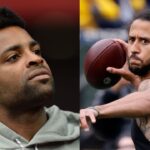 Michael Crabtree and Colin Kaepernick