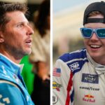 Denny Hamlin and Connor Zilisch