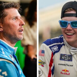 Denny Hamlin and Connor Zilisch