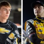 Carson Hocevar and Christopher Bell