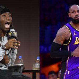 Kai Cenat (L), LeBron James (R)