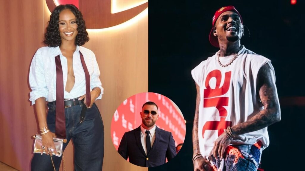 Kayla Nicole, Travis Kelce, Chris Brown