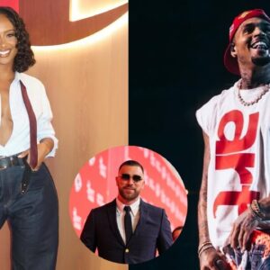 Kayla Nicole, Travis Kelce, Chris Brown