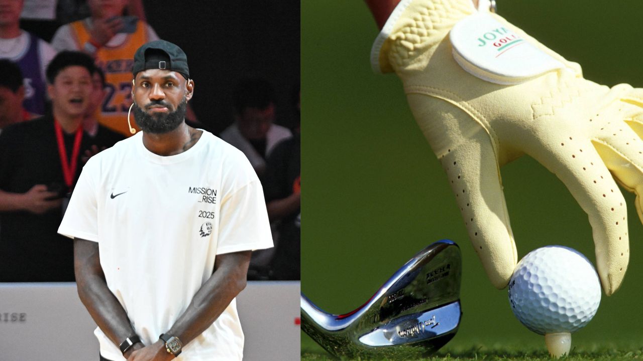 LeBron James (L), Golf (R)