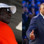 Michael Jordan(L) and Charles Barkley(R)