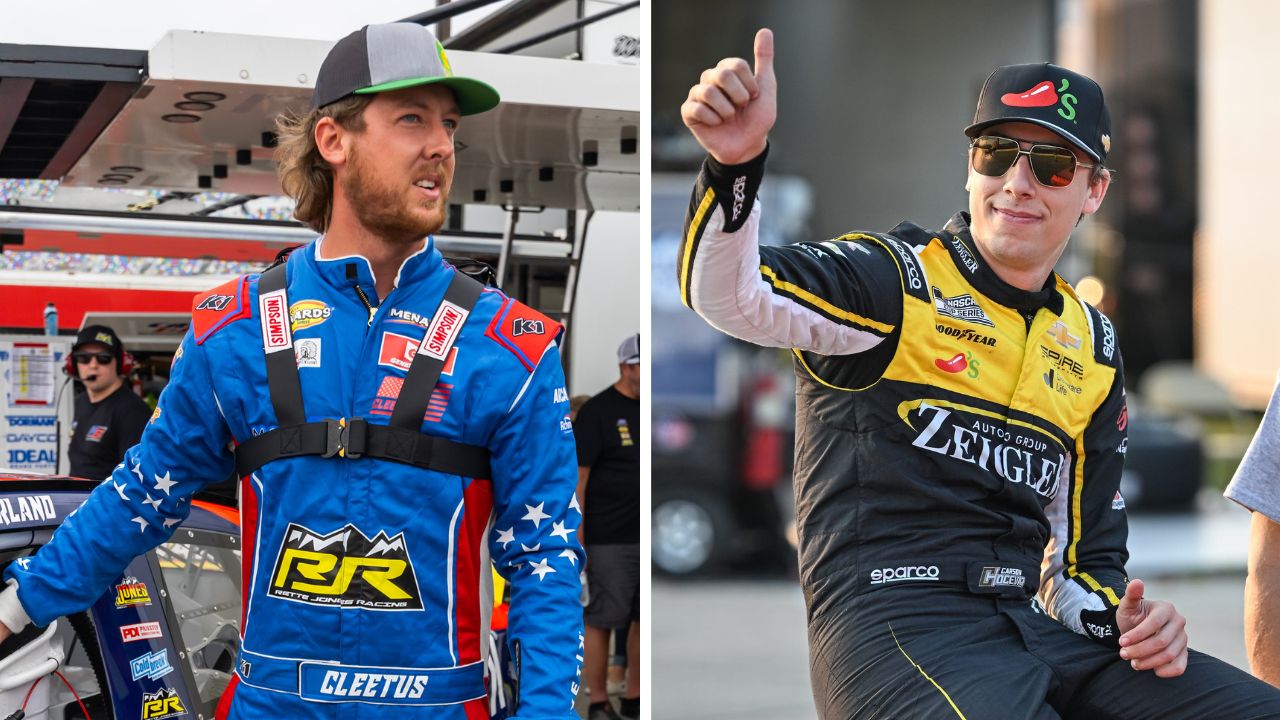 Cleetus McFarland and Carson Hocevar