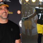 Aaron Rodgers, Broderick Jones