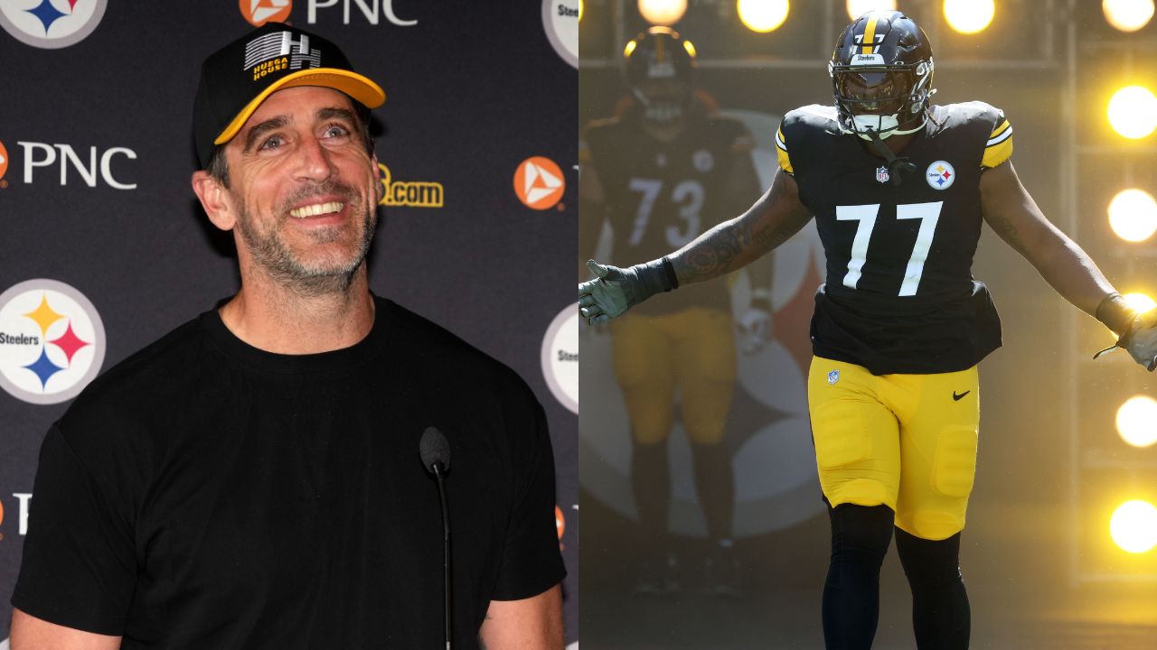 Aaron Rodgers, Broderick Jones