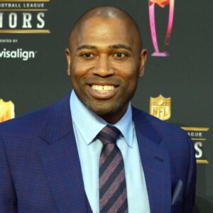 Shaun Alexander appears on the red carpet prior to the NFL Honors awards presentation at YouTube Theater.