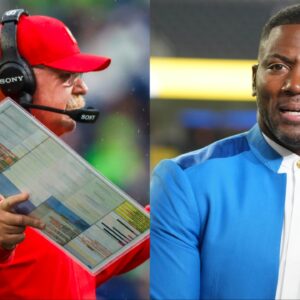 Chiefs HC Andy Reid, Ryan Clark