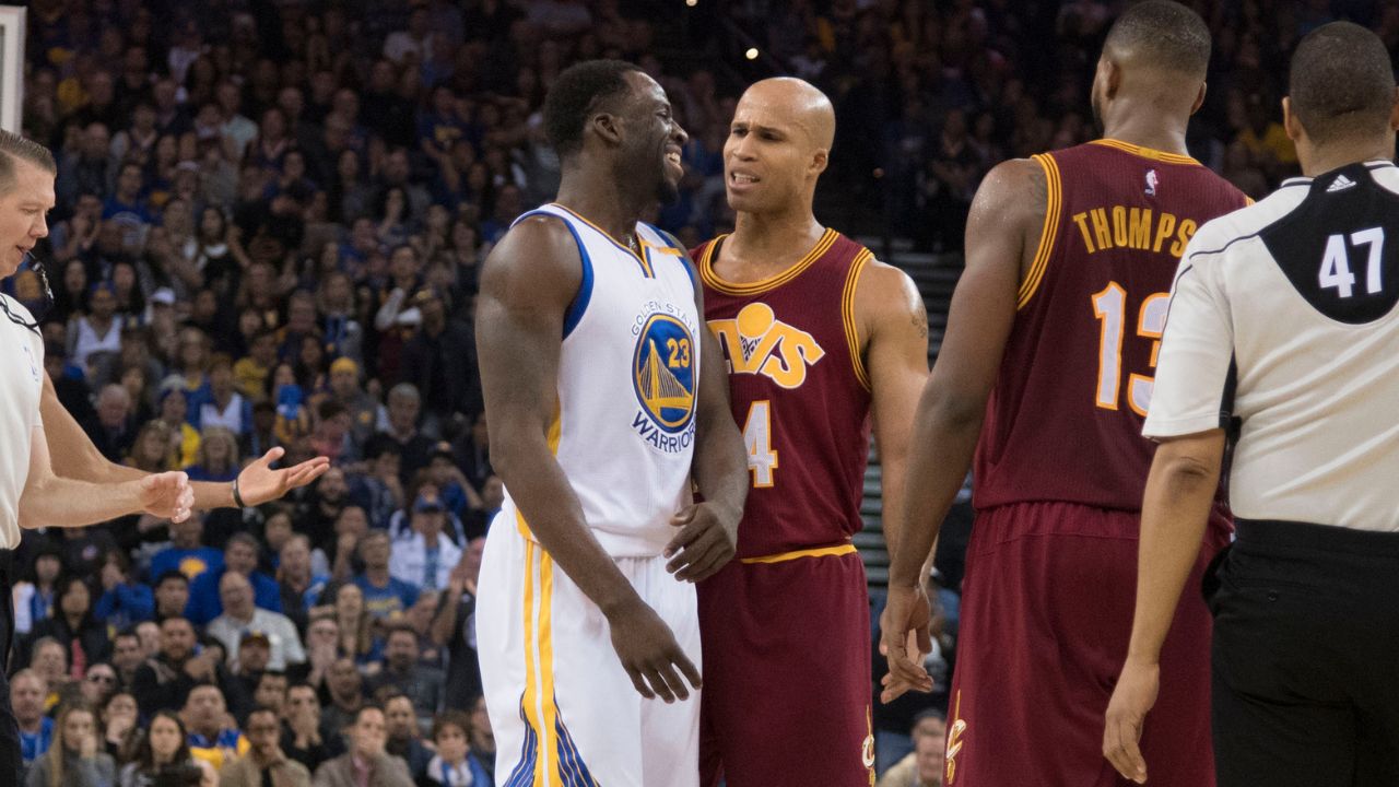 Draymond Green and Richard Jefferson