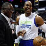 Dominique Wilkins and Dwight Howard