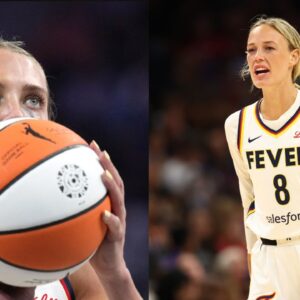 Lexie Hull (L), Sophie Cunningham (R)