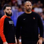 Fred VanVleet and Ime Udoka