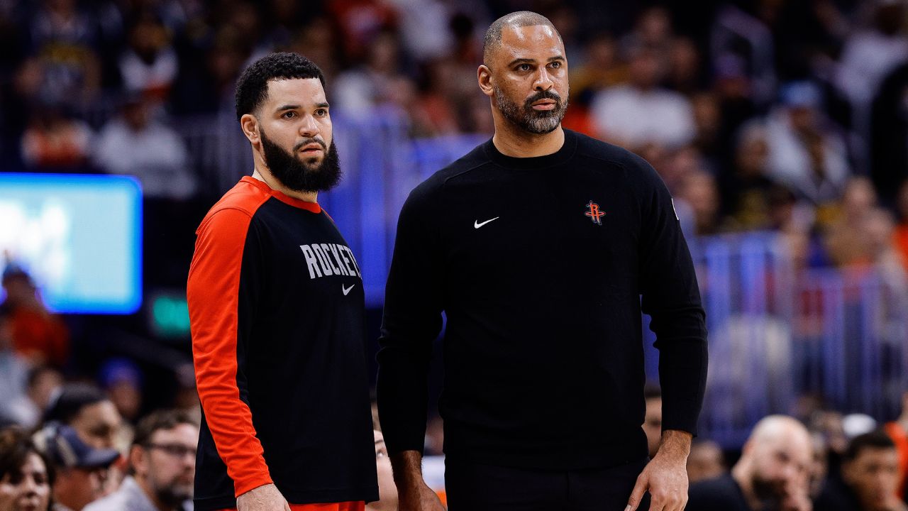 Fred VanVleet and Ime Udoka