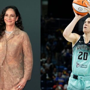 Sue Bird (L), Sabrina Inescou (R)