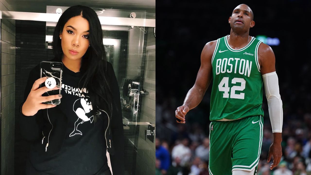 Anna Horford(L) and Al Horford(R)