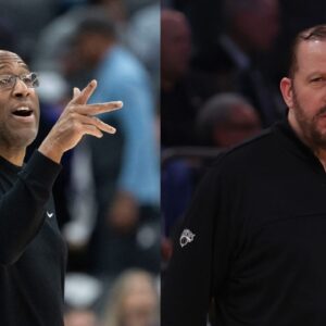 Mike Brown (L), Tom Thibodeau (R)